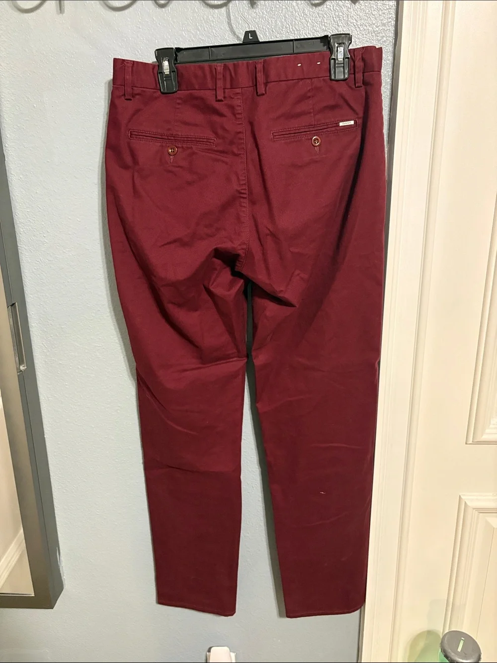 Gant Men's Burgundy Chinos